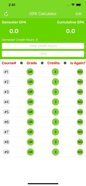 GPA Calculator