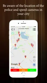 police detector (speed radar) iphone screenshot 2