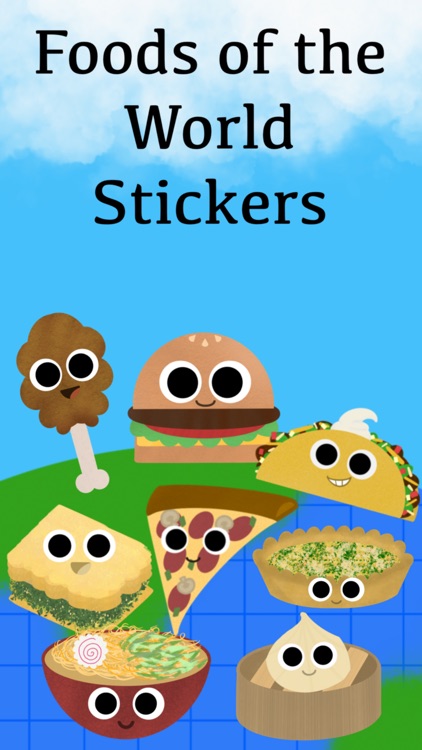 Foods of the World Stickers