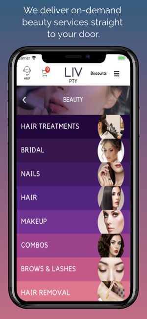 Get LIV: Beauty salon at home