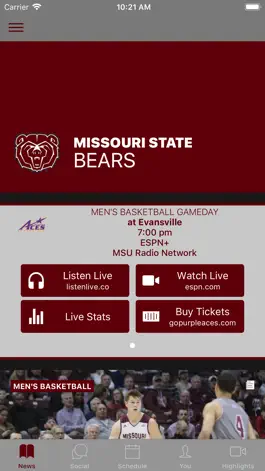 Game screenshot Missouri State Bears Athletics mod apk