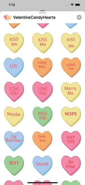 Happy Valentine Candy Hearts(圖2)-速報App