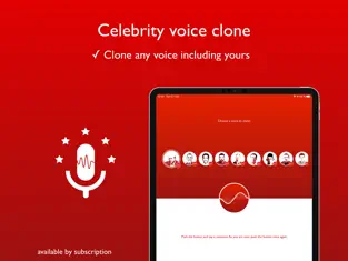 Immagine dello schermo 1 Celebrity Voice Cloning iphone