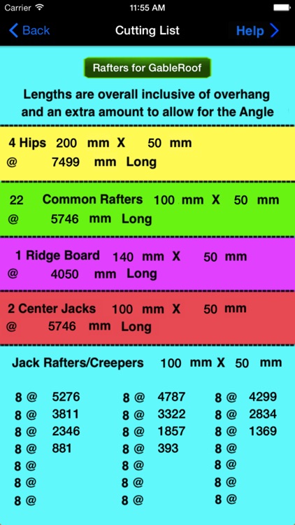 BuildersCalcsRoof screenshot-4