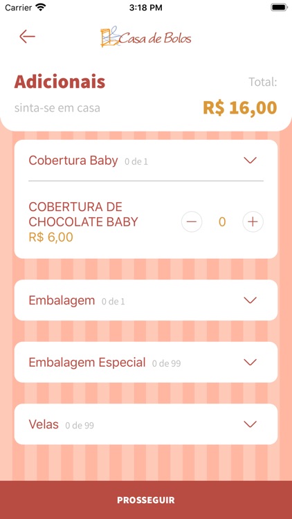 Casa de Bolos Delivery screenshot-3