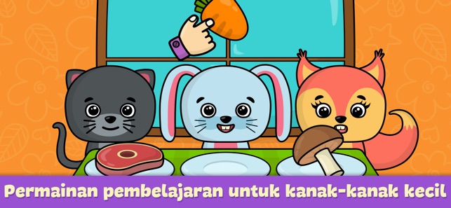 Mainan pendidikan untuk kanak di App Store