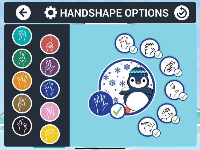 ASL Handshape Games