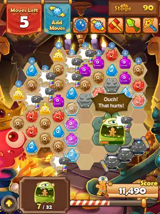 Screenshot 1 Monster Buster: Hexa Blast iphone