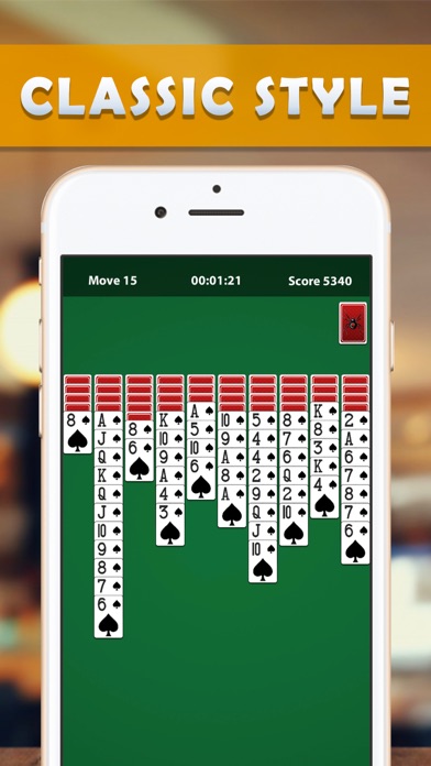 Spider Solitaire The Card screenshot 2