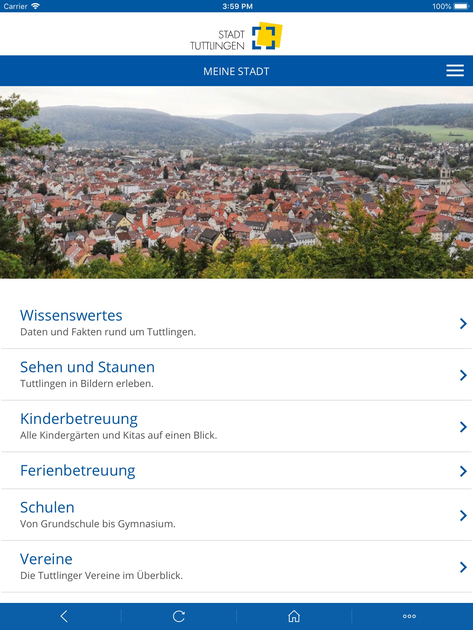 Tuttlingen City App screenshot 3