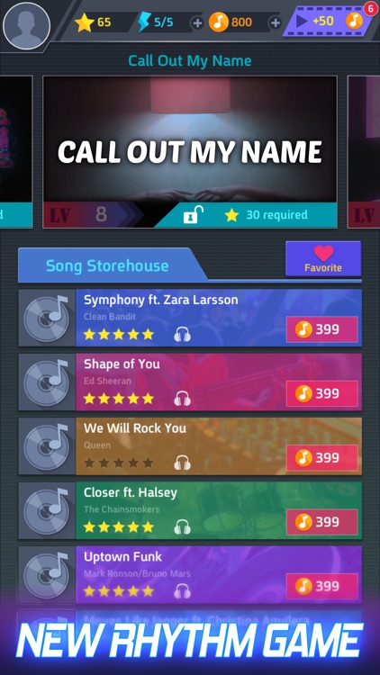 Tap Tap Music-Pop Songs screenshot-0