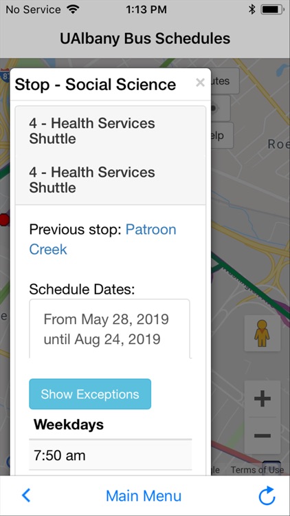 UAlbany Bus Schedules and Map screenshot-4