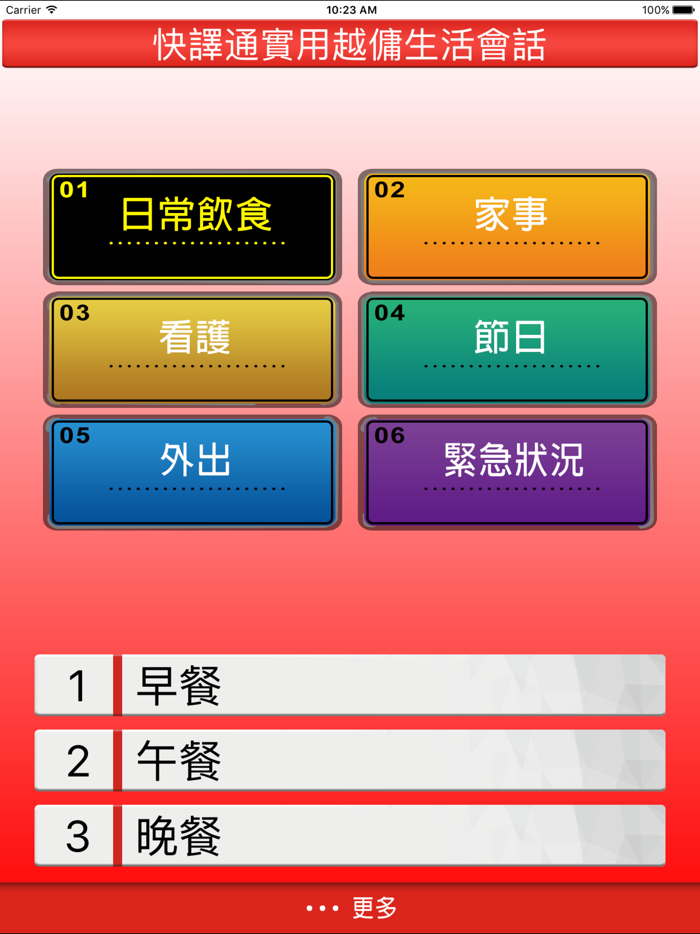 快譯通實用越傭生活會話