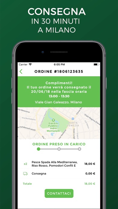 How to cancel & delete Foorban | Consegna cibo Milano from iphone & ipad 3