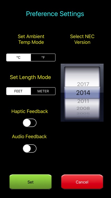 Electrical Calc Elite screenshot-3