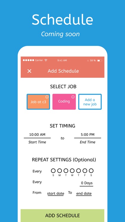Timesheet X - Track Work Hours screenshot-8