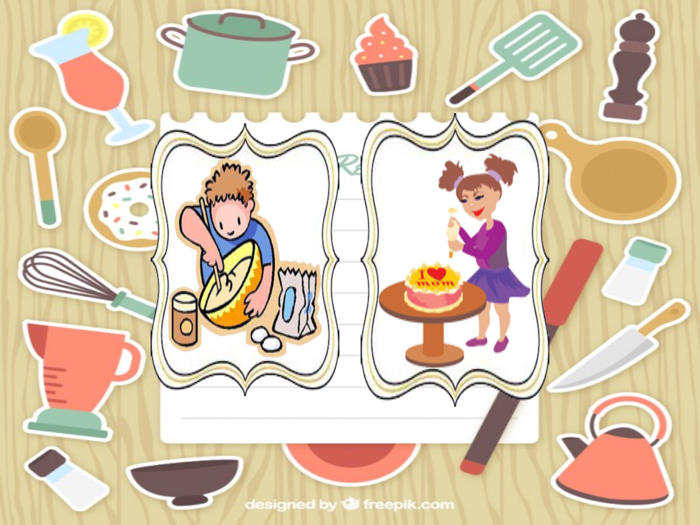 لعبة صنع وتزيين الكيك