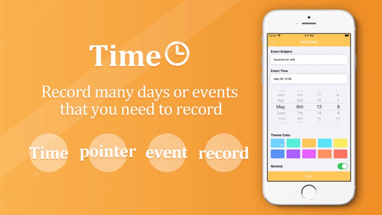 Time Hand-Event Reminder