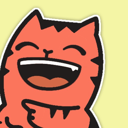 Red Pu The Amazing Cat Sticker icon