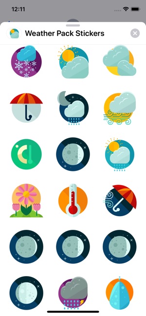 Weather Pack Stickers(圖3)-速報App