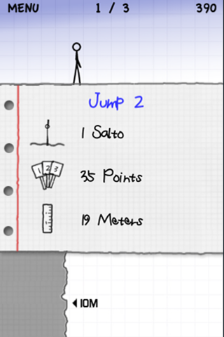 Stickman Cliff Diving - náhled