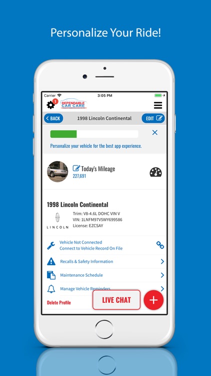 Dependable Car Care screenshot-3