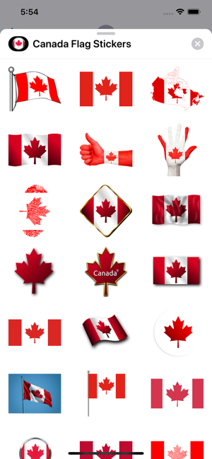 Canada Flag Stickers(圖2)-速報App