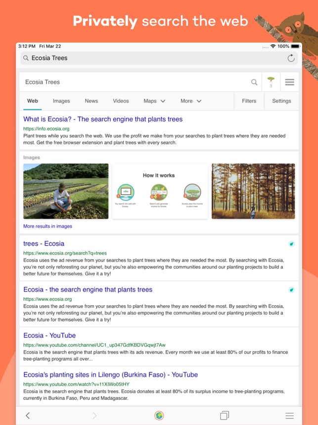 TÉLÉCHARGER ECOSIA BROWSER BROWSER TÉLÉCHARGER ECOSIA