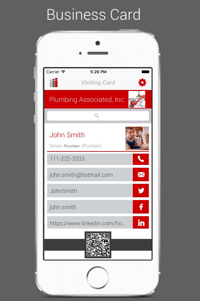 i-Card Business Card App screenshot 3