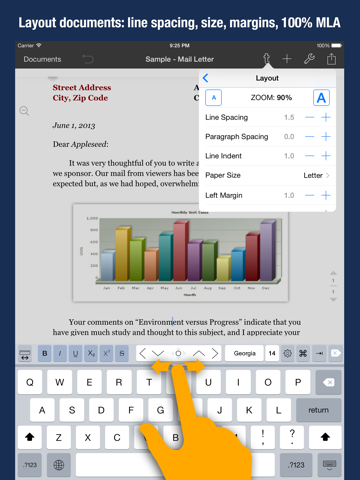 Textilus 6 - Word processor for iPad and iPhone Productivity
