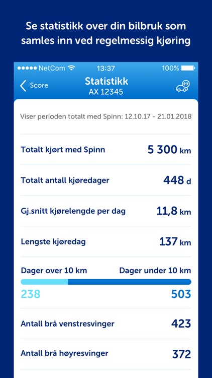 Spinn - Smartere bilforsikring screenshot-7