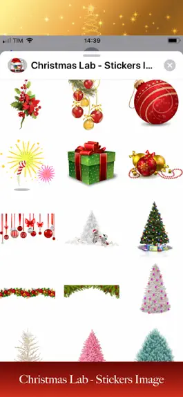 Game screenshot Christmas Lab - Stickers Image hack