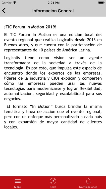 TIC FORUM In Motion|Argentina screenshot-3