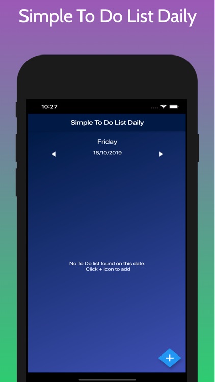 Simple ToDo List Daily