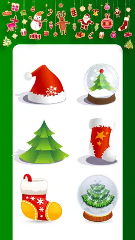 Game screenshot Christmas Stickers SMS Emojis apk