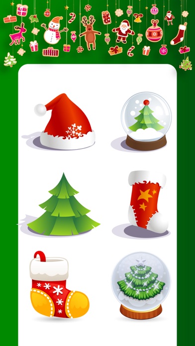 Christmas Stickers SMS Emojis screenshot 2