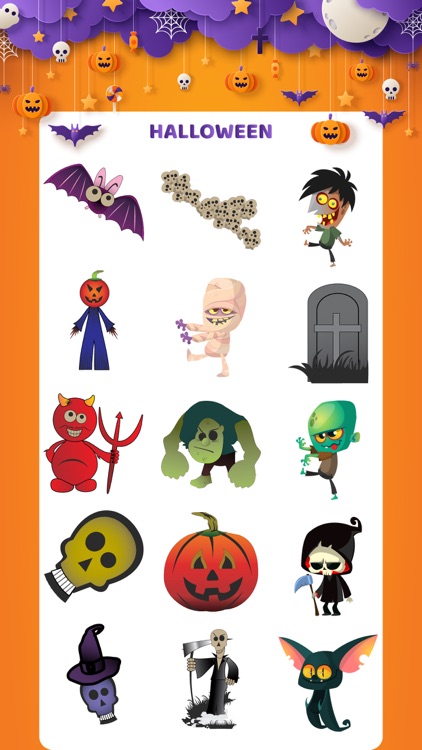 Halloween Stickers Boo Pack IM