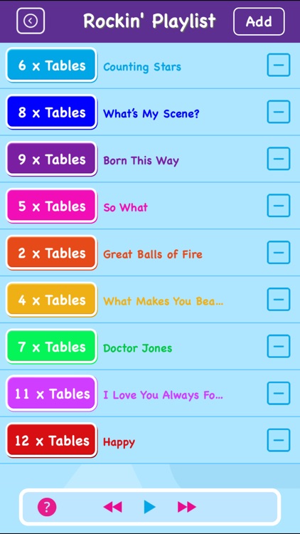 Maths Rockx EDU: Times Tables! screenshot-5