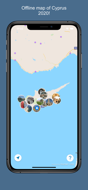 Cyprus 2020 — offline map(圖1)-速報App