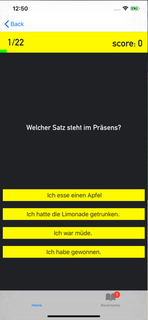 Quiz grammatik und schreiben(圖2)-速報App