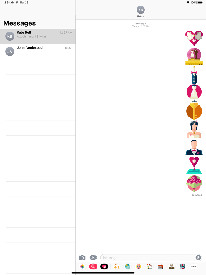 Wedding Pack Stickers