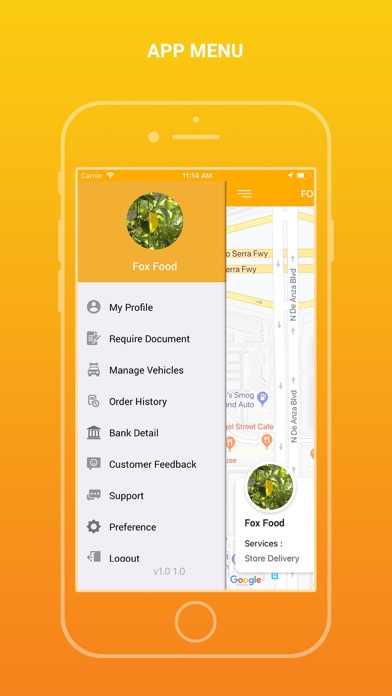 Fox-Food Delivery Person screenshot 4