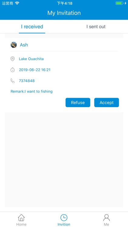 Fishing together home