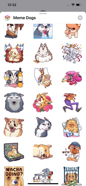 Meme Dogs Sticker Pack(圖2)-速報App