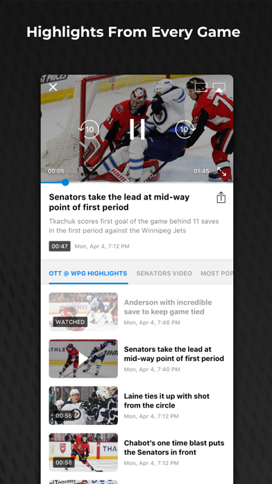 NHL GameCenter 2011-2012 Screenshot 8