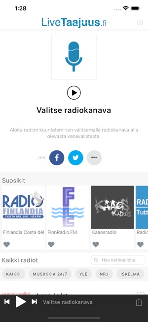 LiveTaajuus.fi - kaikki radiot(圖1)-速報App