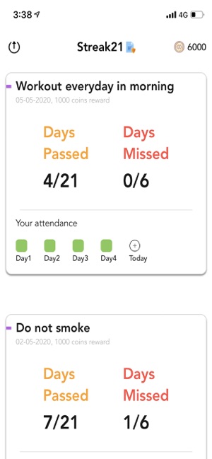 Streak21 - Habit Tracker(圖2)-速報App