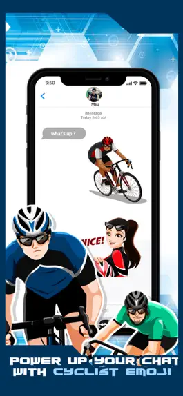 Game screenshot Cycling Emoji & Wallpaper App mod apk