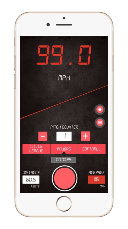 Baseball Pitch Speed Radar Gun