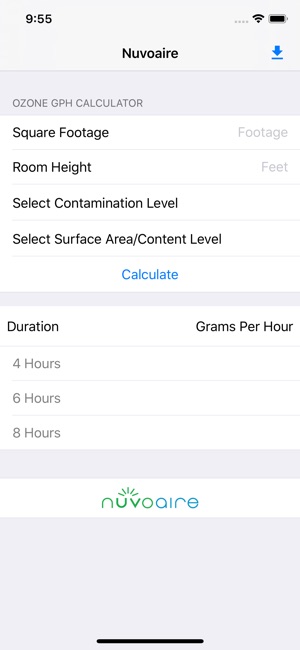 Ozone Calc